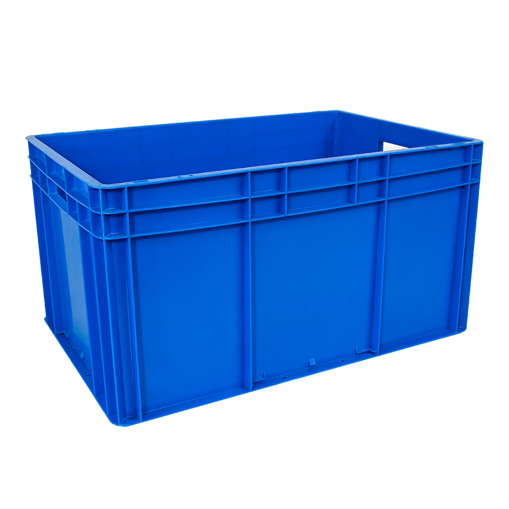 PP Stackable Supermarket Plastic Logistics Crate for Food Grade Moving Box Turnover