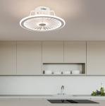 Modern Bedroom Led Smart Ceiling Fan Light Creative Study Diningroom ceiling