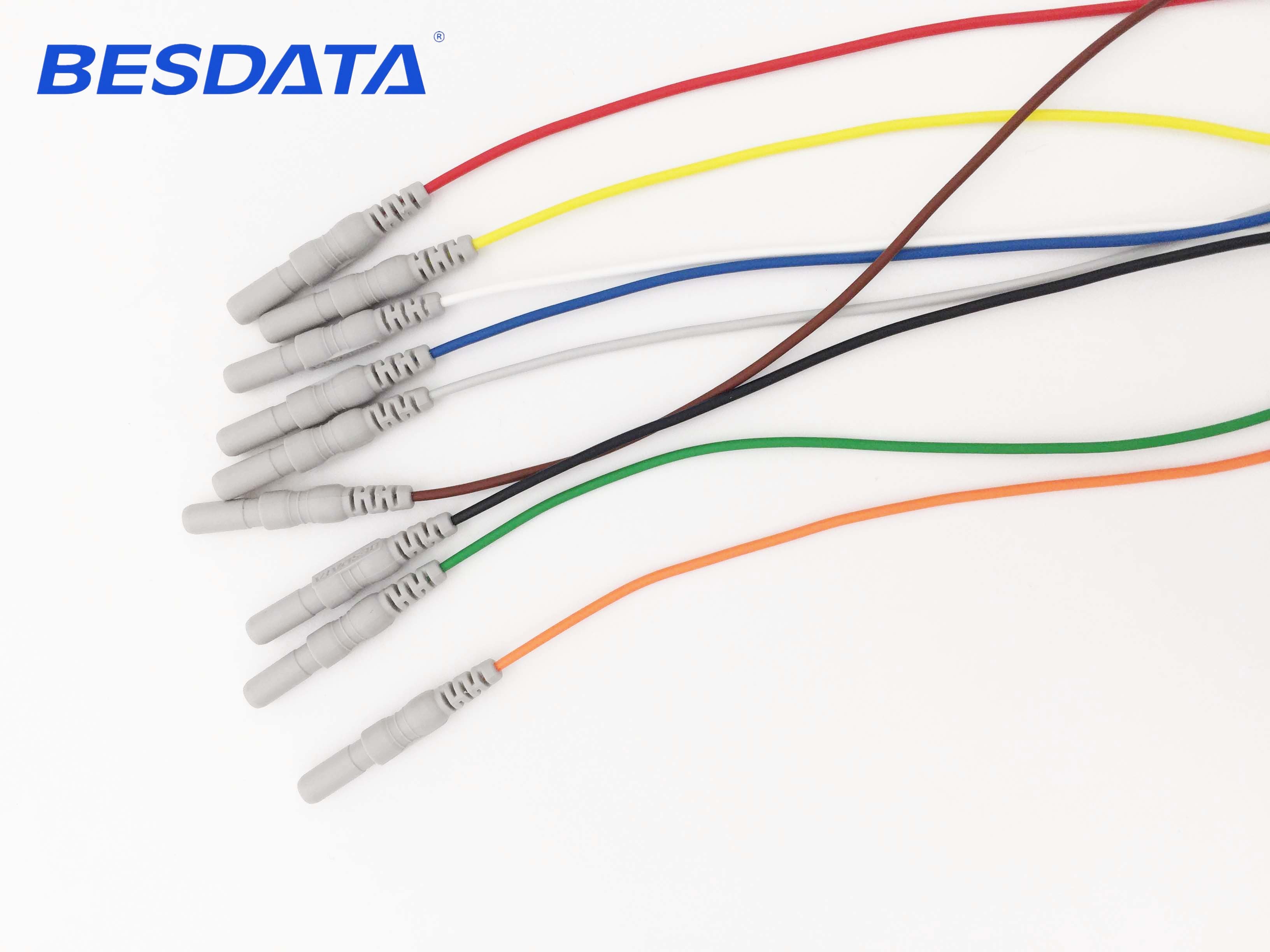 Sintered EEG Electrodes And Cables For EEG Electrode Cap To Monitor Brain Diseases