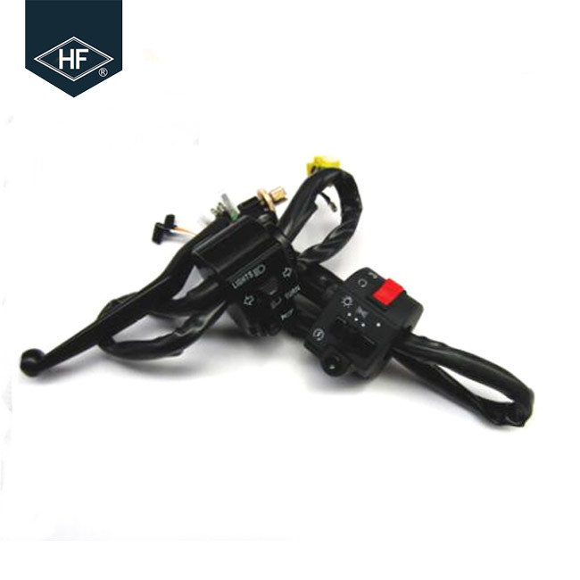 Black Plastic Left And Right Handle Switch Standard Size For Suzuki Motorcycle