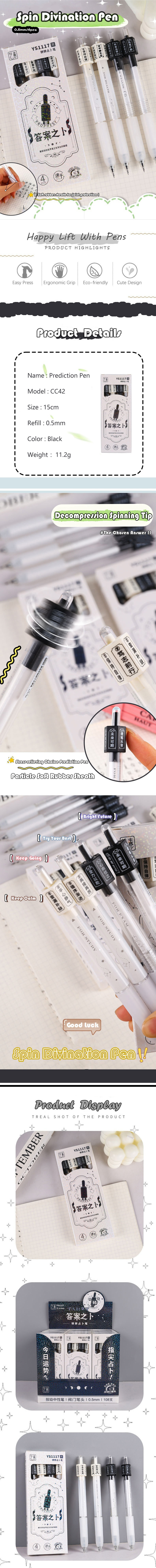 Decompression Neutral Pen ST Valve Comfortable Soft Rubber Sheath Gel Pen