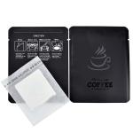 Aluminum Foil Three Side Sealed Drip Coffee Packaging Pouch