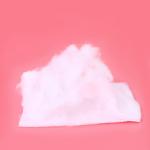 Hospital Medical Cotton Pads , Cotton Absorbent Pads Multifunctional