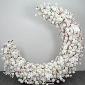 Quality Artificial Flowers Metal Arch Heart-Shaped Wedding Decoration for Garden Home Christmas Graduation Events wholesale