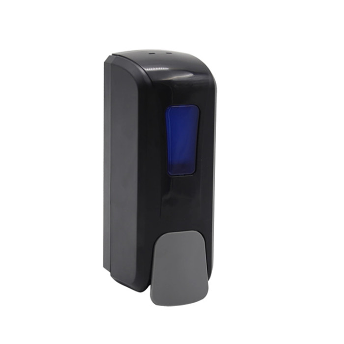 Plastic Manual and Hand Pump Toilet Soap Dispenser 400ml with Lock