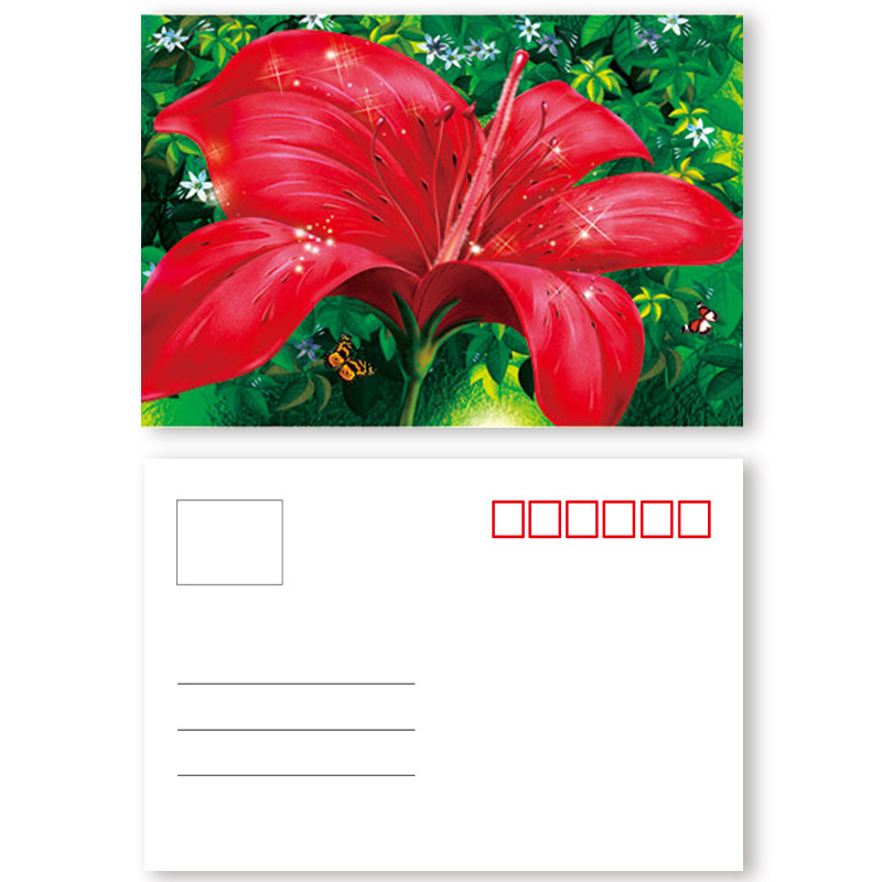PET 3d Lenticular Prints Card Plastic Printing Card 3D / Flip Effect