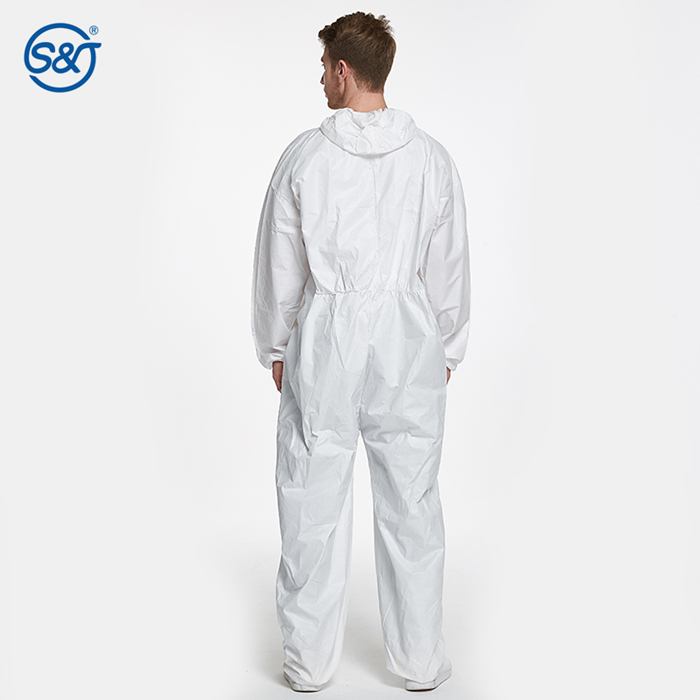 Disposable SMS Micro-porous Film Coverall