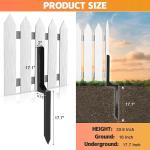 Fence Post Repair Kit Wood Fence Post Repair Spike Stakes 4x4 Fence Post Anchor