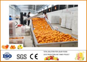 Quality SS304 Turnkey 5T/H Orange Juice Production Line wholesale