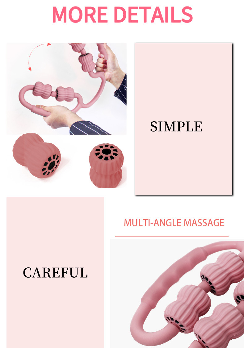 TPE 27CM Physical Therapy Massage Roller Sticks Muscle Massage
