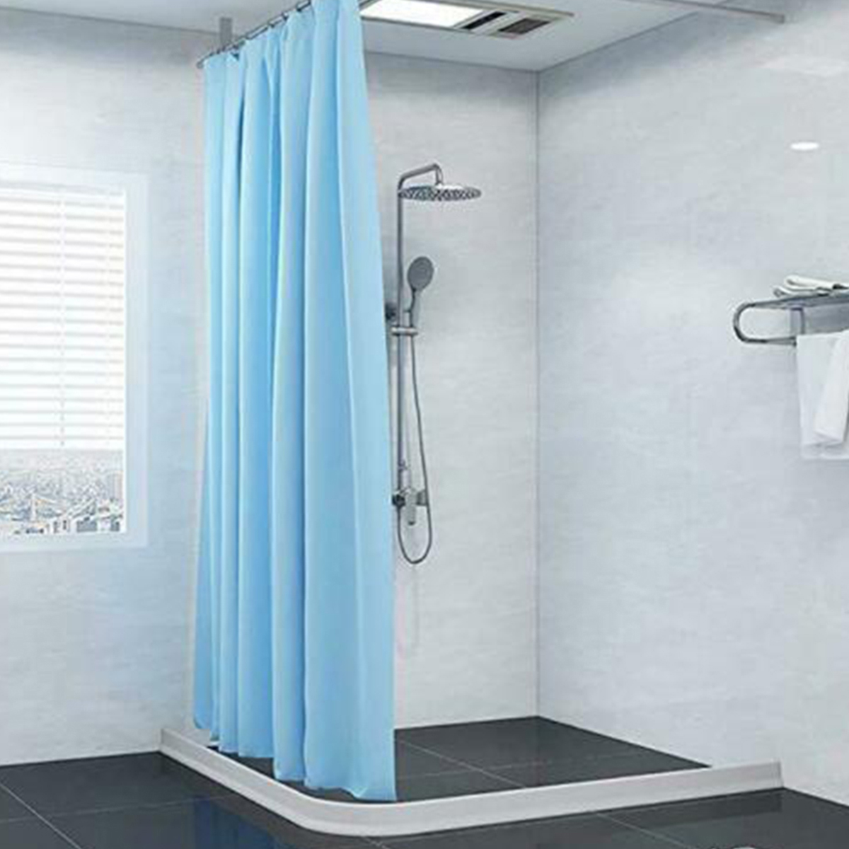 Silicone Flood Barrier for Easy Installation on Kitchen and Bathroom Countertops