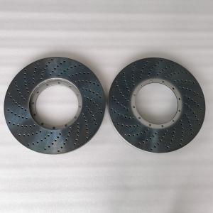 Quality Car Parts 2pcs Brake Disc 410*36mm Drilled Slot Plating wholesale