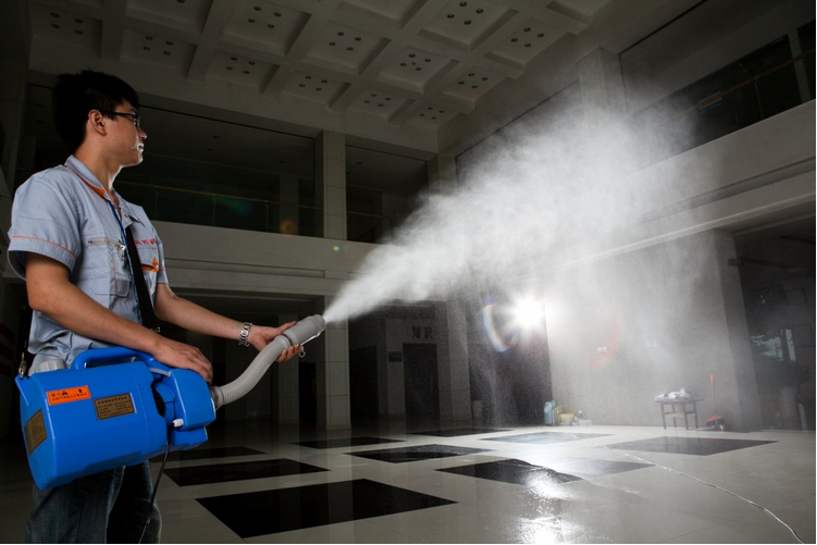 Handheld Mist Lithium Battery ULV Cold Fogger Machine For Garden