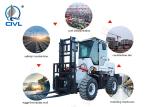 3 Ton Off Road Internal Combustion Forklift / Field Forklifts Rugged Mountain