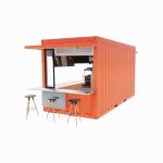 20ft or 40ft Commercial Outdoor Shipping Container Cafe Bar Easy Install Modern