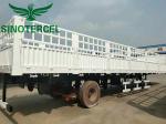 3 Axes Fence Cargo Semi Trailer 40 Ton 40 Foot Semi Trailer