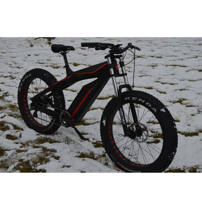 48V 750W Bafang Rear Hub Motor Electric Bicycle for Mountain Riding on 26 Inch Wheel