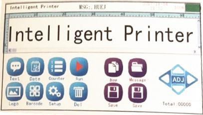 Touch 2 T2 Handhold portable printer Intelligent Ink Jet Printer IUT head Print Height: 1.0 inch/25.4mm