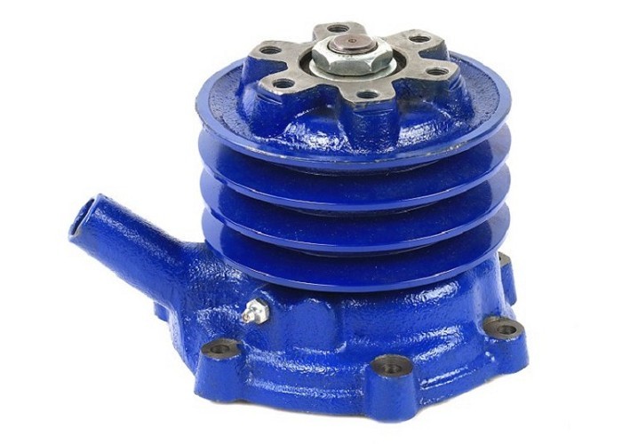 R200-5 Excavator Hydraulic Parts Blue Portable Water Pump For Engine D6BR-C