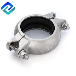 Quality Stainless Steel SS304 Grooved Couplings Mechanical High Pressure Dn10 450psi wholesale