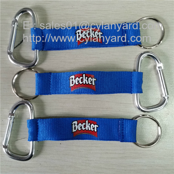 Hiking carabiner wrist lanyards
