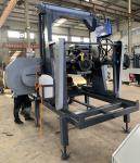 600mm Portable Sawmill Machine 22HP Mobile Timber Milling Machine