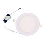 Aluminum+PC Cover LED Panel Light 80-83Ra Or 95-98Ra SMD2835, Epistar 85-265V