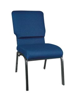 Quality 25*25*1.0mm Tube Auditorium Seating Stacking Church Chairs 5.5kgs wholesale