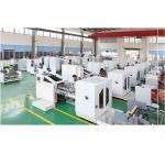 CE Fully Automatic Khaki Paper Bags Machinery 60gsm Paper Courier Bag Making