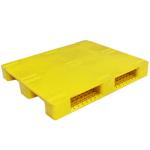 Red Plastic Stacking Pallets Yellow Injection Moulded Plastic Pallets