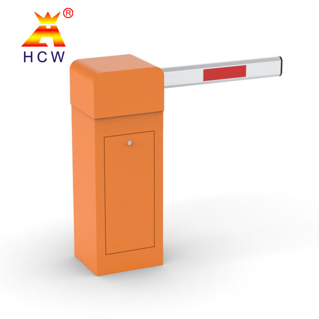 ANPR System Traffic Boom Barrier Gate With LED Light Arm Vehicle traffic control