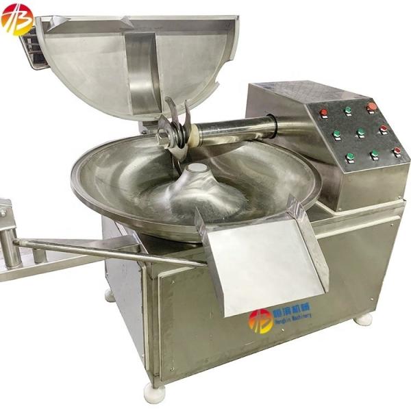 Capacity 304 Stainless Steel Meat Bowl Chopper Mixer Machine with 13.8KW Total