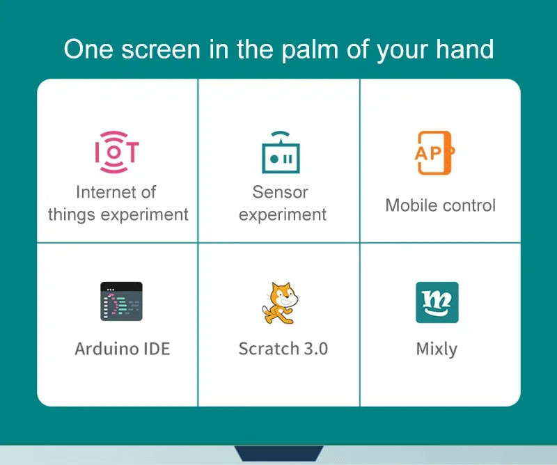 300 Nits ESP32 S3 Display 7 Inch Resistance Touch Screen Intelligent