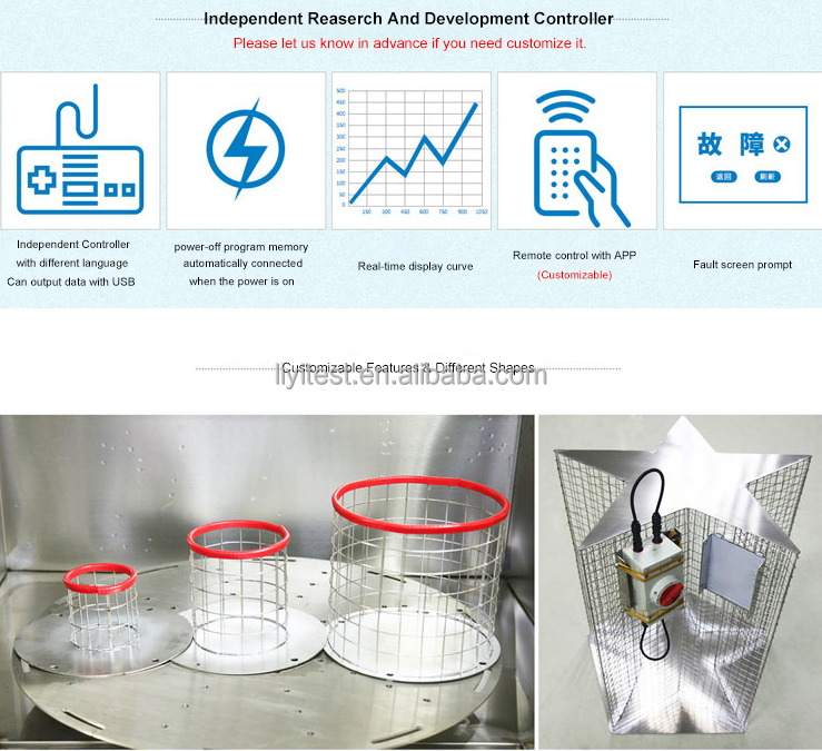 Ipx2 Ipx3 Ipx4 Sand And Water Resistance Rain Spraying Tester Price Environmental Dust Test Chamber