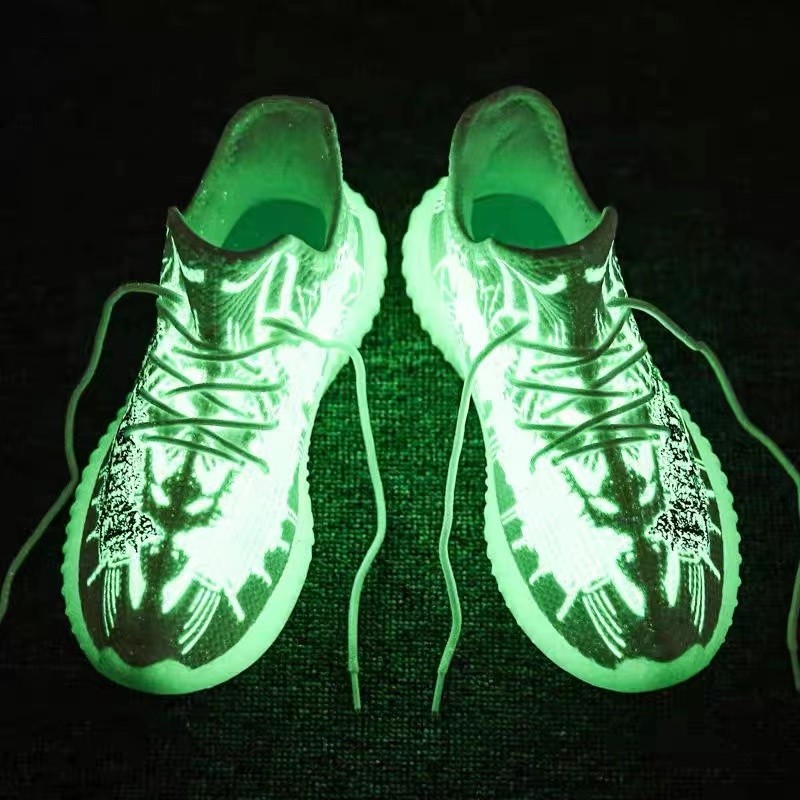2MM Glow Dark Yarn Duration Thread Polyester Material Safe For Skin