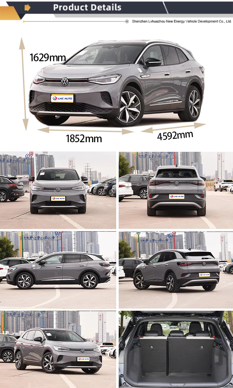 ID4 Volkswagen Energy Vehicles 2024 Home SUV 600km Electric Suv Car with Long Range