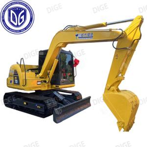 Quality 7 Ton Small Komatsu Excavator PC70 Fuel Saving Labor Saving Weapon wholesale
