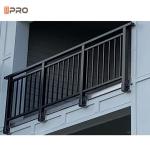 Modern Aluminum Balustrade Pool Security Fencing Floor Mounted Weather