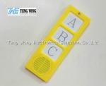 Plastic ABS Baby Sound Module Alphabets 0.25W AG10 Battery Card Sound Module