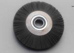 Straight 6 Inch Abrasive Nylon Wheel Brush For Drill , Decorative Finishes