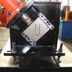 Plc Control Channel Roll Forming Machine Hydraulic Cutting