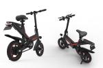 Portable Magic Weapon Fold Up Electric Bike 14'' Aluminum Alloy 40KM Pure
