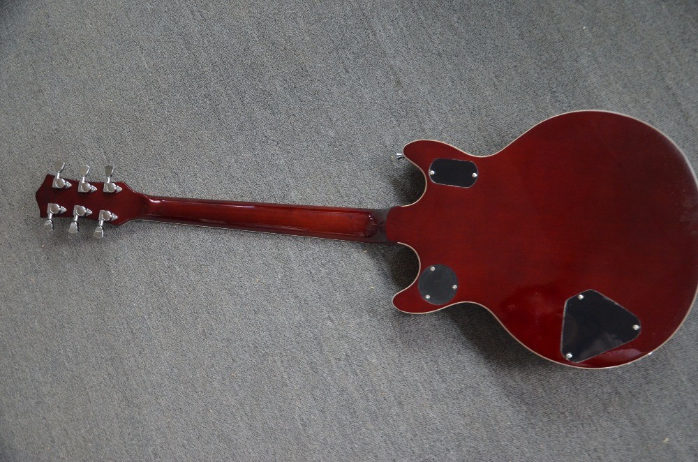 Grets guitar Tiger maple body top gretsch signature LP custom style electric guitar Grover tuner installed Quality pic