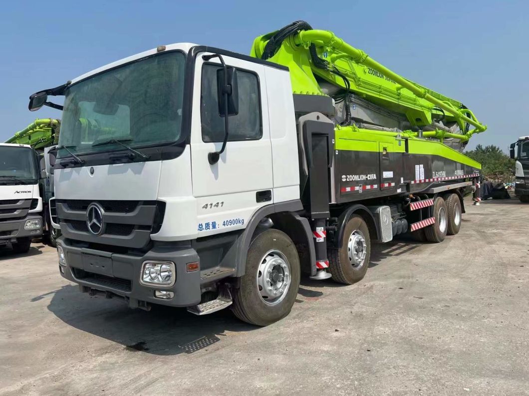 Concrete Boom Pump 56 Meter Concrete Pump Truck Mounted Pump