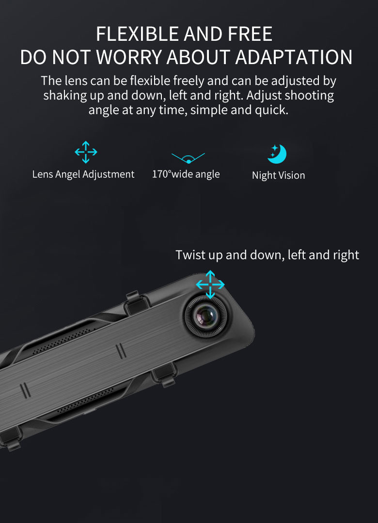 500ma Superior 1080p Car Dash Camera Truck G Sensor Cam Backup