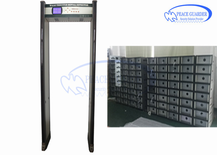 Battery Backup Pollywood Metal Detector Gate For Hardware Factory Check