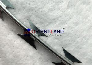 Quality Airport Militaty Bto-30 Security Galvanised Razor Wire 54-56 Loops wholesale