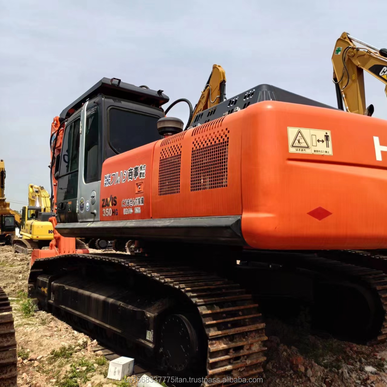 Japan Original Hitachi ZX350 Excavator 184 kw Power and Great Performance from 2016