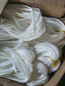 Quality Heat Insulation High Silica 120mm Fiber Braided Sleeve wholesale