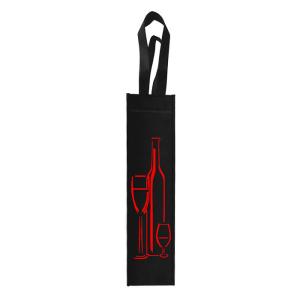Quality Recycled PP Non Woven Wine Bags 50gsm Printed Wine Bottle Gift Bags wholesale
